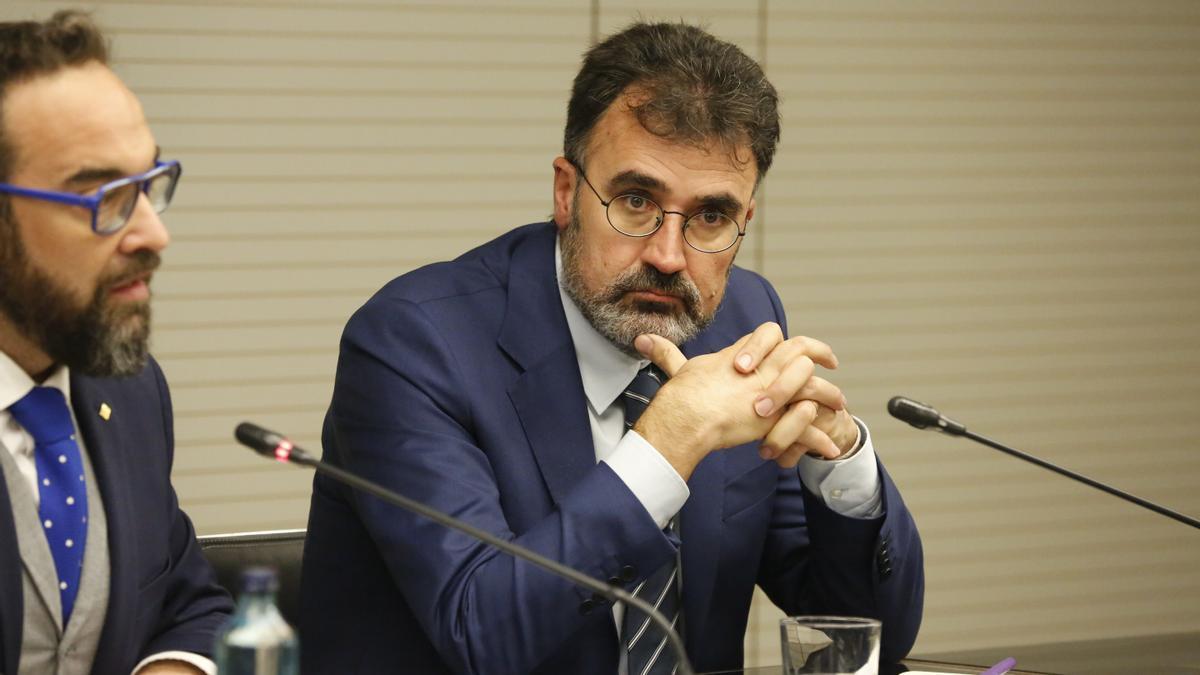 El president del Port de Barcelona, Lluís Salvadó, demana la millora de la xarxa ferroviària per a mercaderies