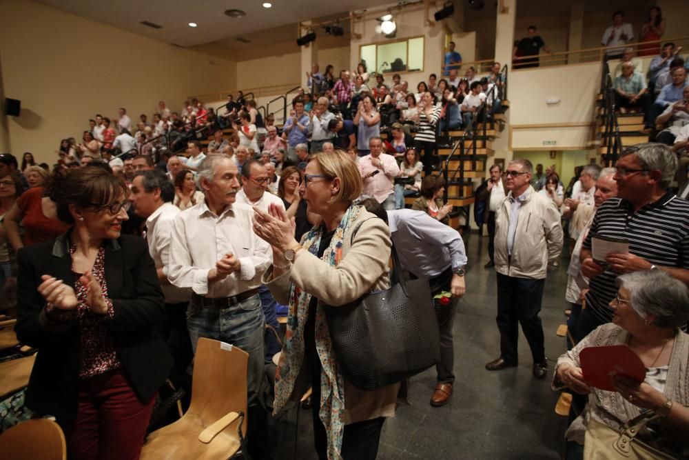 Mítin de Patxi López en Avilés