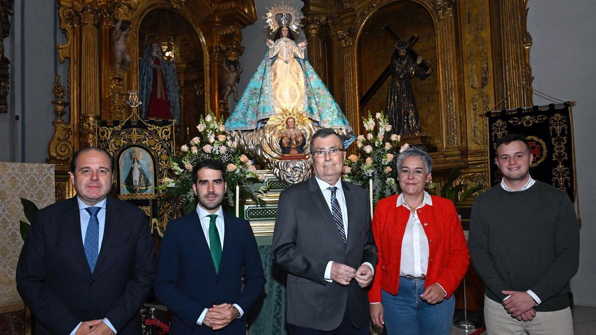 Llegada de la Virgen de la Esperanza a la ciudad de Murcia