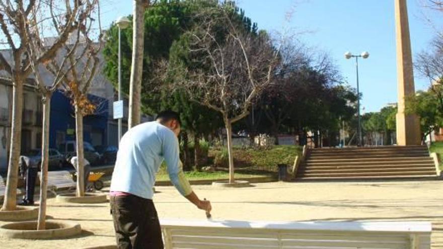 Onda adecua los parques del municipio con los 20 empleos del Plan Conjunto