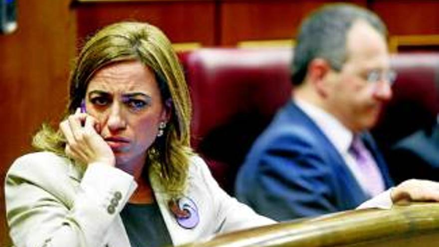 Carme Chacón reaparece y se distancia del derecho a decidir[antetit.107] EL DEBATE POLITICO