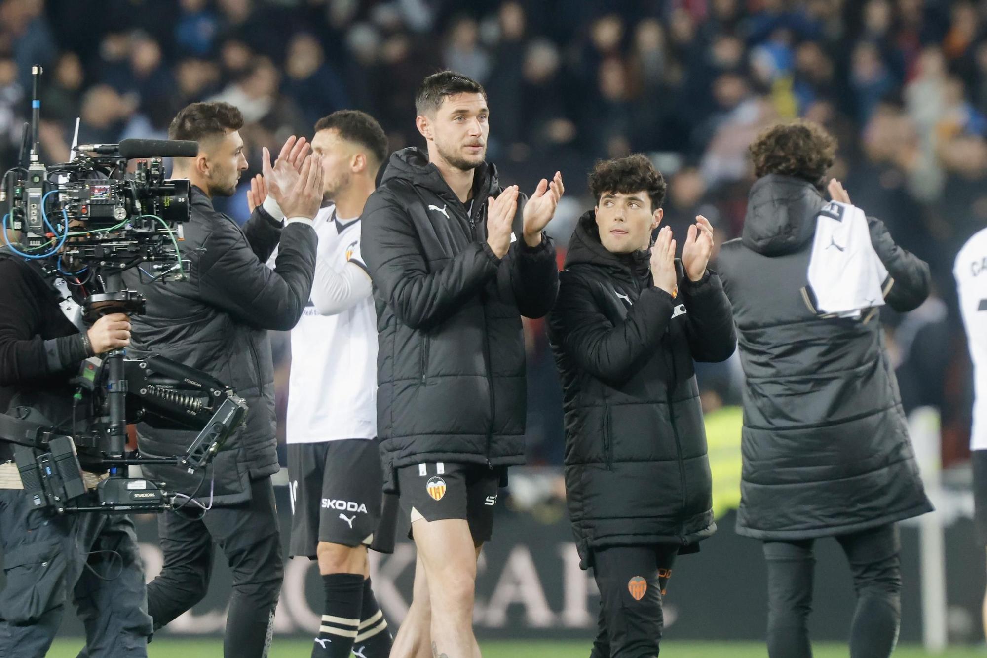 Valencia - Barça en imágenes