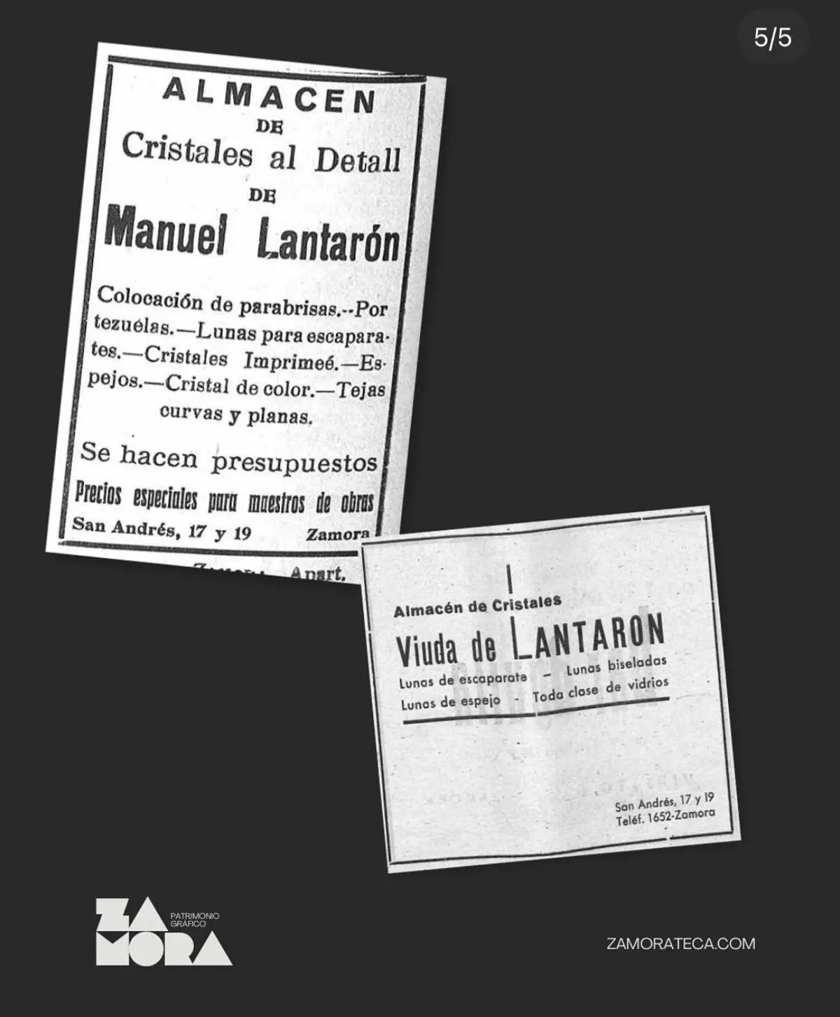 Rescatan otro rótulo de un negocio emblemático de Zamora