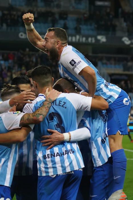 Partido del Málaga CF y el Tenerife en La Rosaleda.