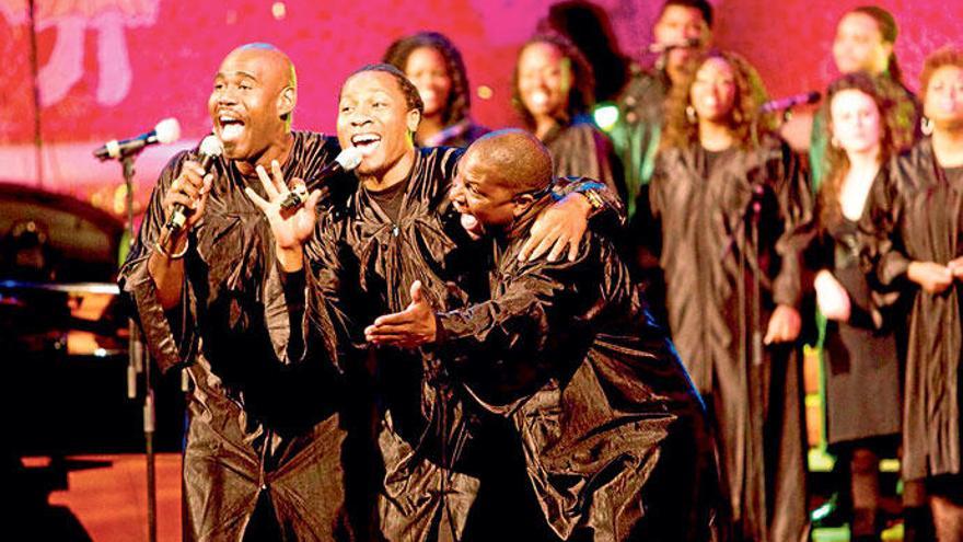 Schmissiger Gesangsverein: der Alabama Gospel Choir im Einsatz.