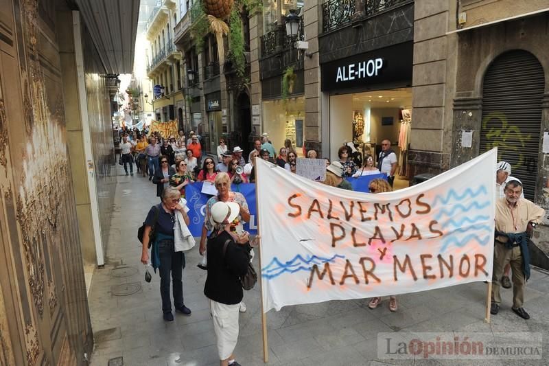 Los lodos del Mar Menor llegan a Murcia