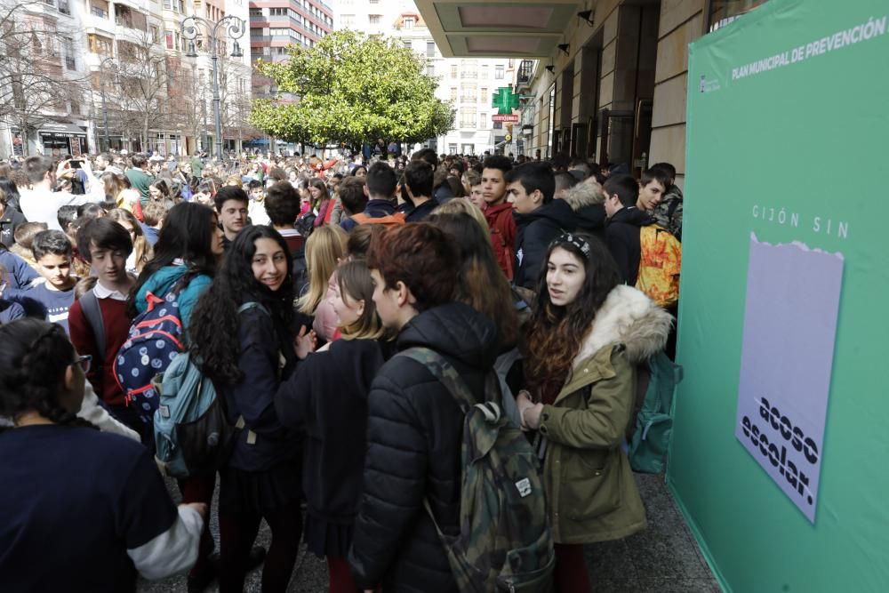 Jornada acoso escolar en el Jovellanos (Gijón)