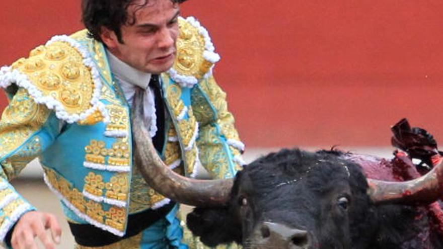 El torero Juan Del Álamo durante una corrida.