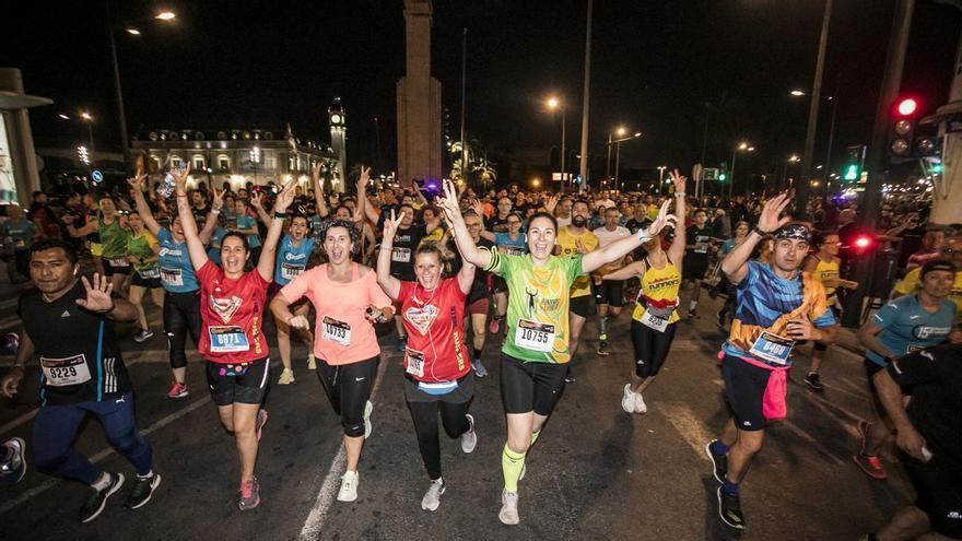 Recorrido y cortes de tráfico este sábado por la celebración de la 15K nocturna