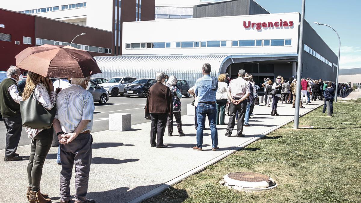 Una imagen de archivo del área de Urgencias del hospital_Universitario de Cáceres.