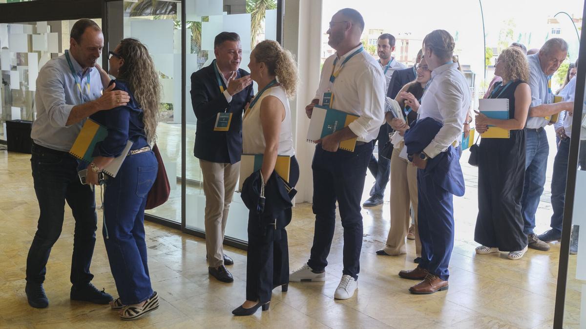 Apertura del congreso constituyente de Municipalistas Primero Canarias