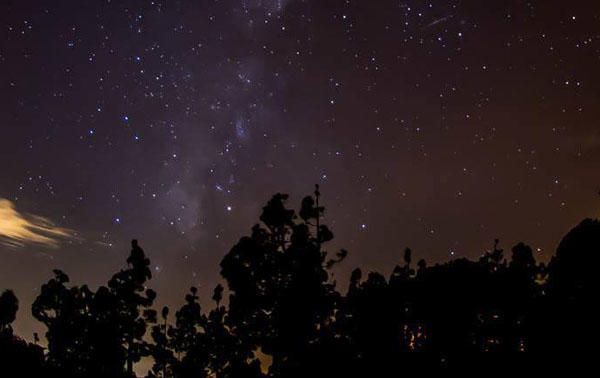 Estrellas desde Los Llanos del Garañón