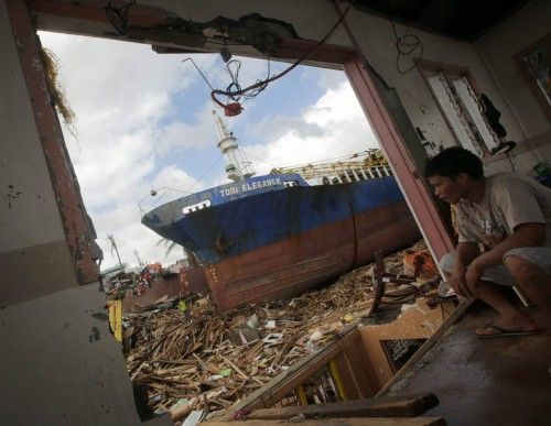 Las secuelas del tifón Haiyan, bautizado tambien como 'Yolanda', en Filipinas