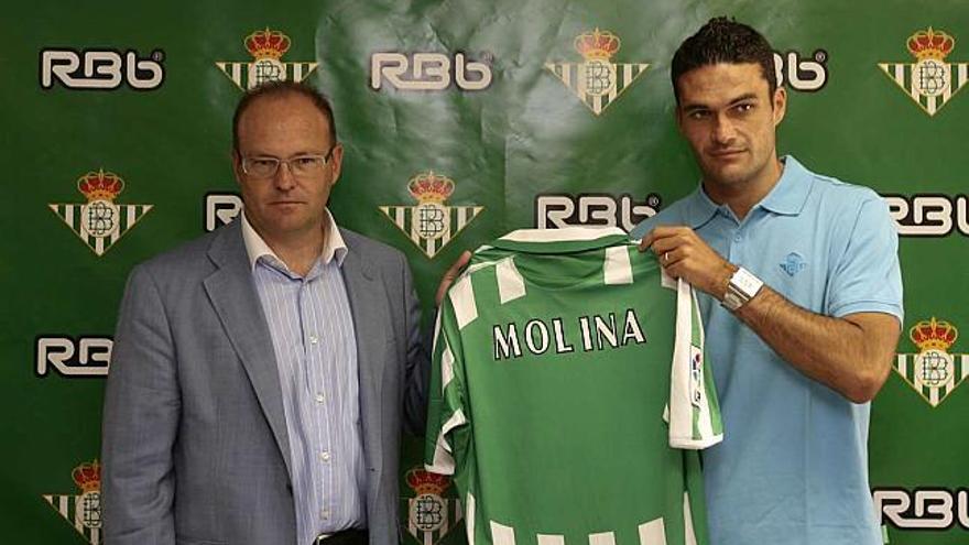 Pepe Mel presenta a Molina