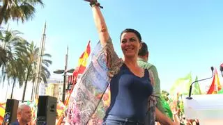 Macarena Olona promete luchar contra la “inseguridad en las calles” y la “inmigración ilegal descontrolada”