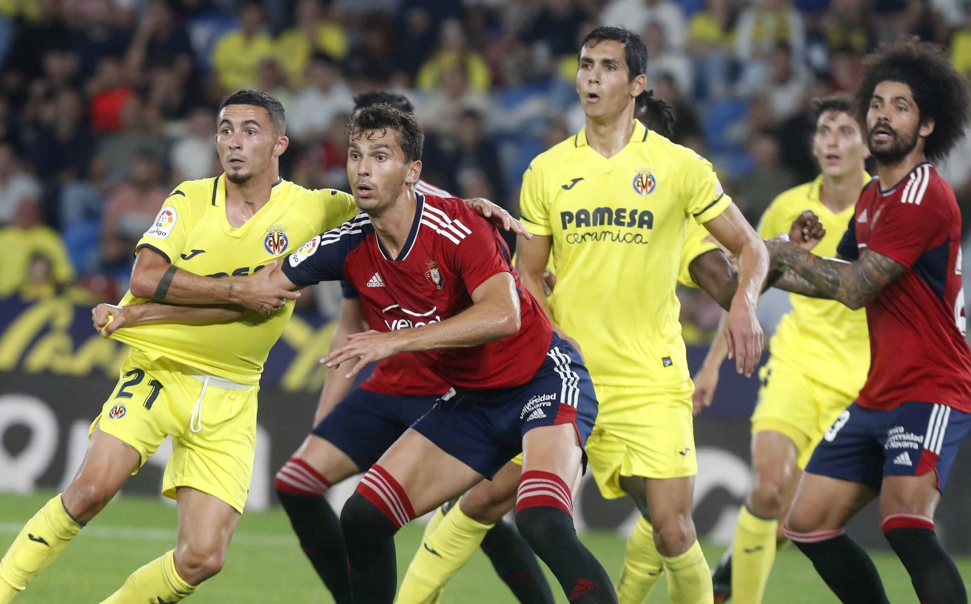 Las mejores imágen del Villarreal - Osasuna