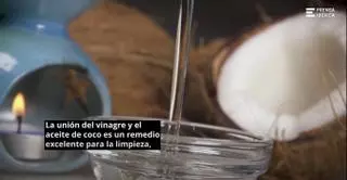 Si mezclas aceite de coco y vinagre te sorprenderá el resultado