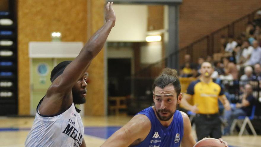 El Alimerka Oviedo Baloncesto, de fiesta: el equipo azul anota 20 triples para ganar al Melilla (107-90)