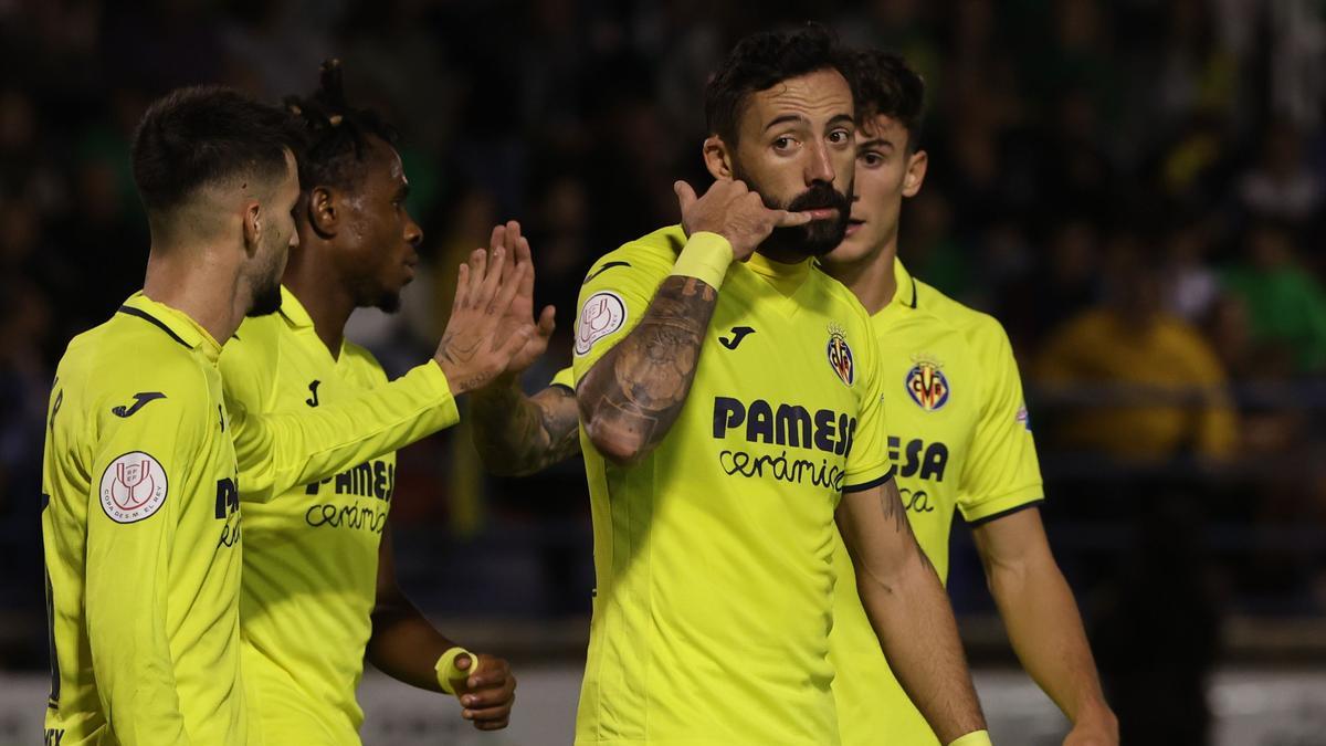 José Luis Morales compite con Jackson por la titularidad en la delantera del Villarreal.