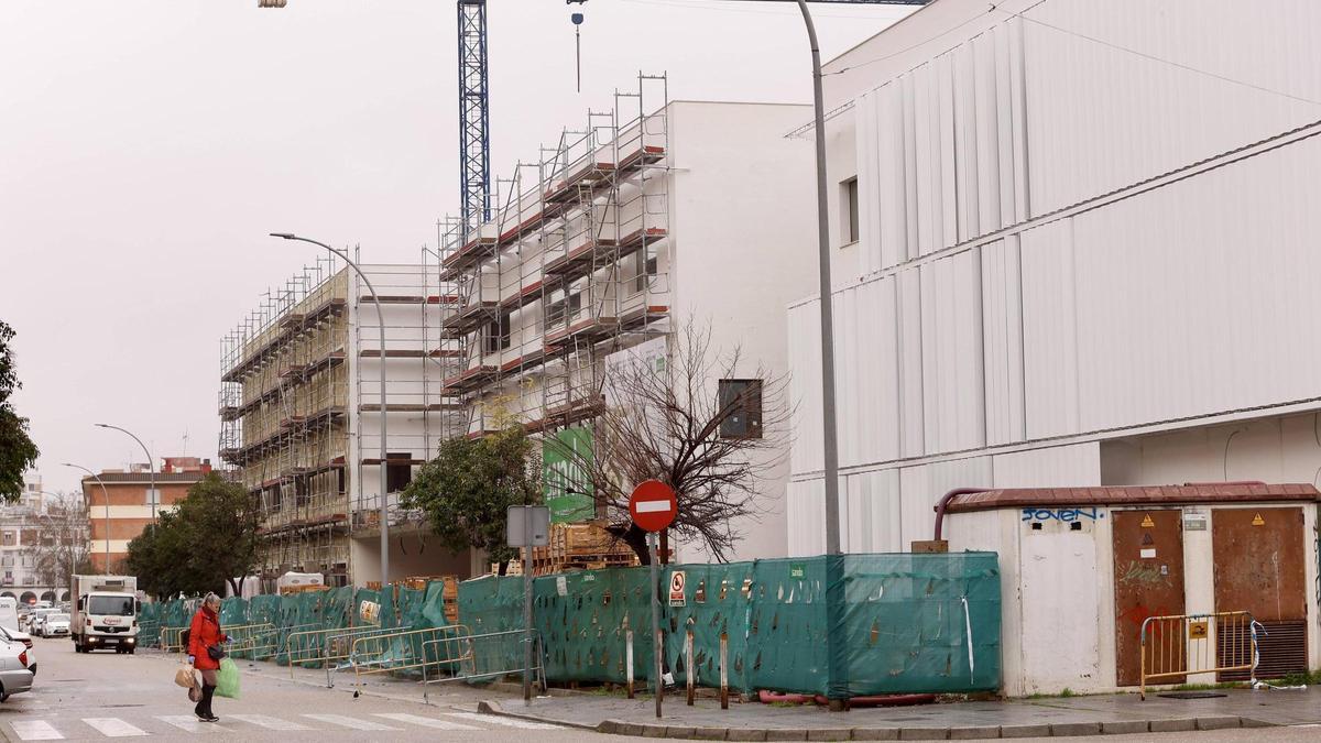 Estado de la nueva comisaría de Córdoba el pasado mes de febrero.