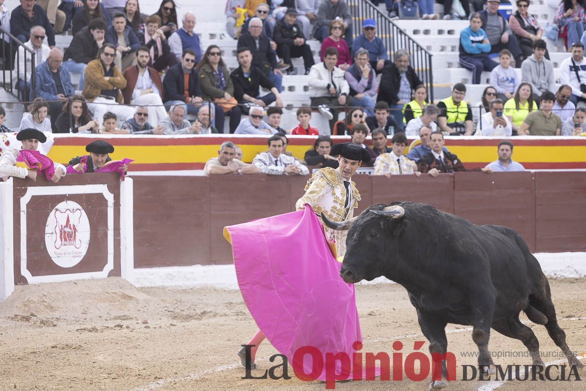 El torero de Cehegín, Antonio Puerta, en la corrida clasificatoria de la Copa Chenel de Madrid