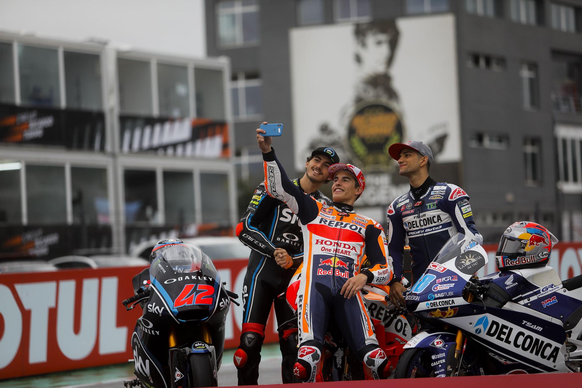 Campeones del mundo en el Gran Premio de la Comunitat Valenciana a lo largo de su historia