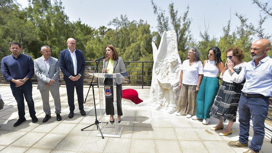 El &#039;Mirador de Fran&#039;, un rincón en Melenara para el teldense que murió cuando defendía los bosques de La Palma