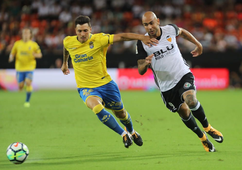 Valencia - Las Palmas, en imágenes