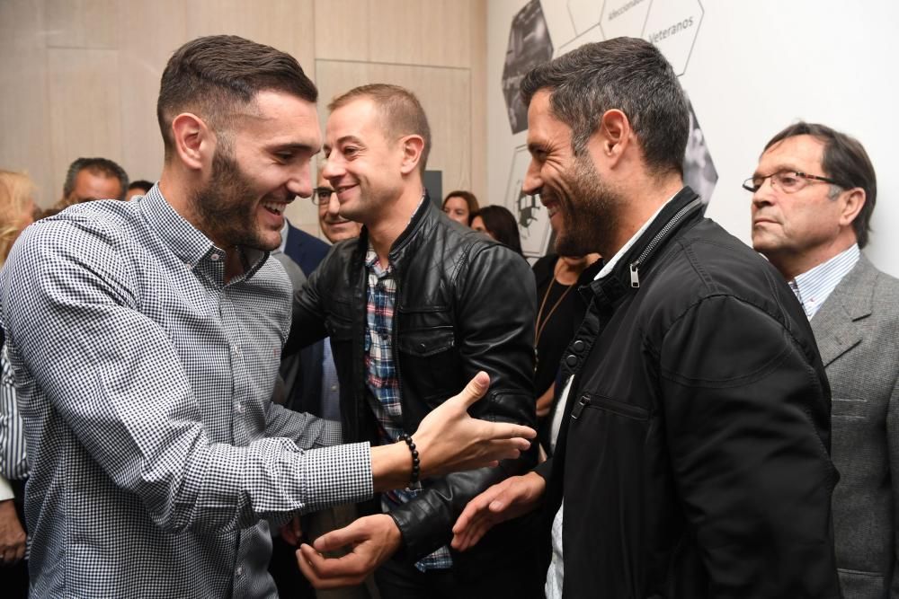 Lucas y Arsenio, en la inauguración de la sede de