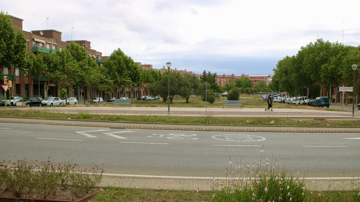 Tramo de Sabadell donde se quiere construir la Ronda Nord