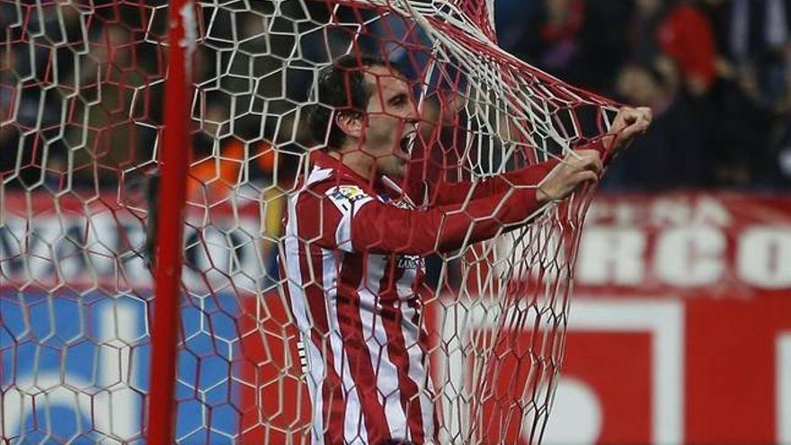 El Atlético toma ventaja ante el Athletic (1-0)