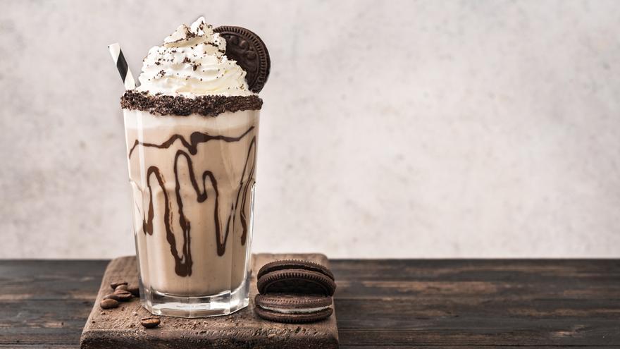 Frappé de oreo.