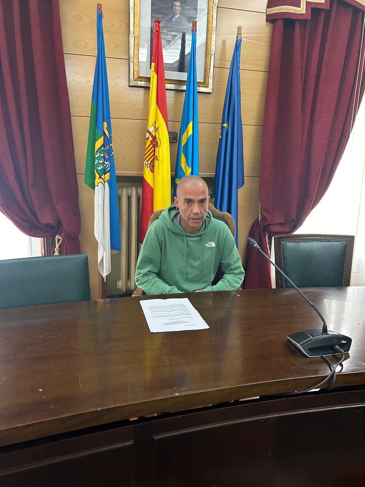 El concejal de Medio Rural, Pablo Álvarez, en la presentación del certamen