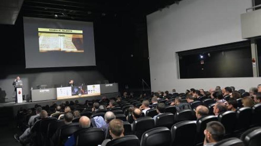 Una de las jornadas que acogió ayer el Centro de Congresos sobre terrorismo y crimen organizado.