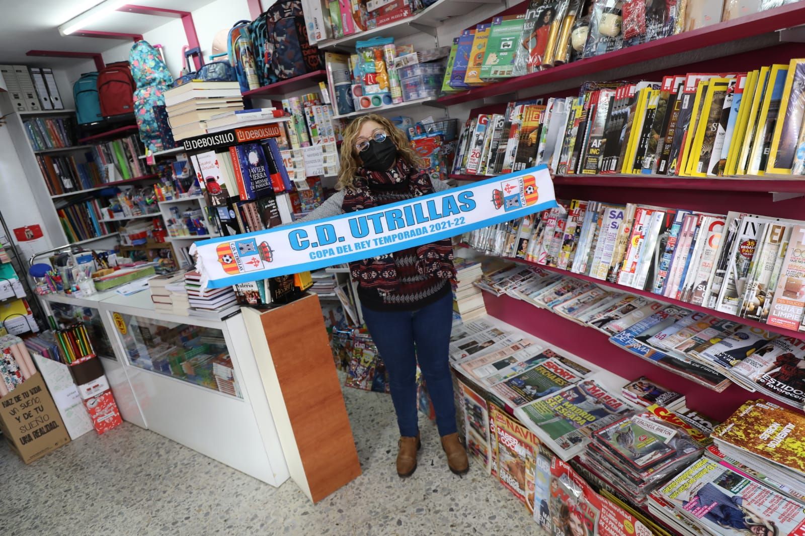 FOTOGALERÍA | Utrillas vive la previa del encuentro ante el Valencia en Copa del Rey