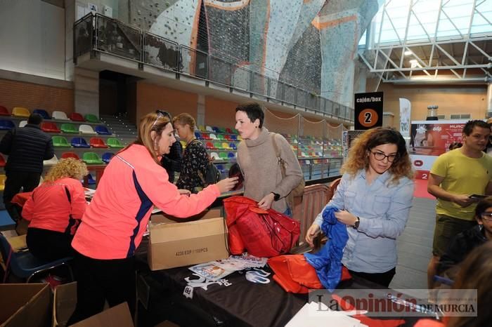 Entrega de dorsales de la Maratón de Murcia