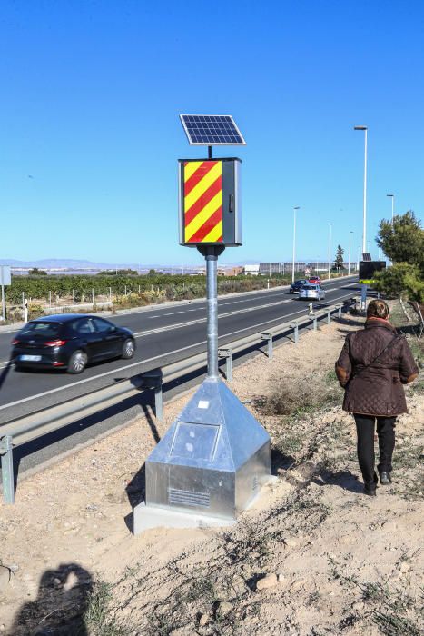 Radar del punto negro del kilómetro 54 de la N-332 a su paso por Torrevieja