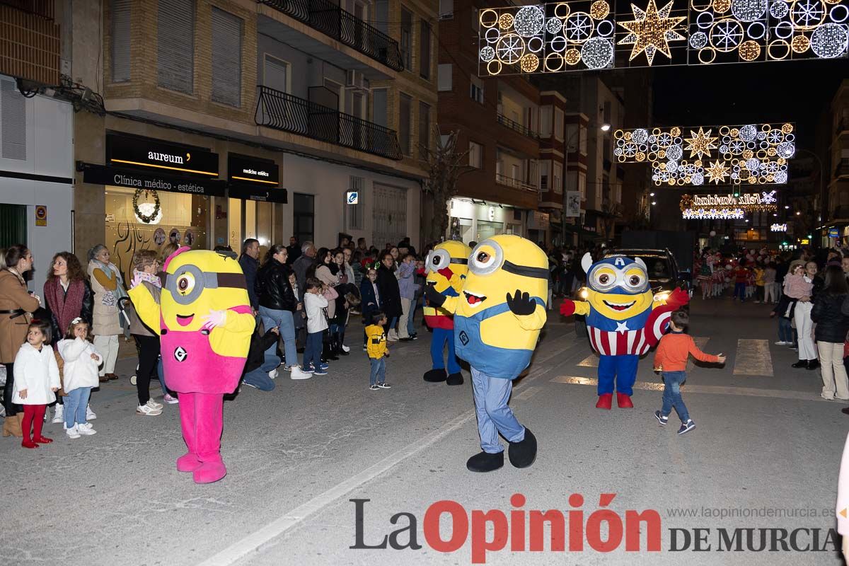 Cabalgata de Papa Noel en Caravaca