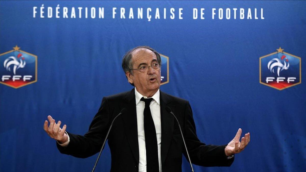 Le Graët, presidente de la Federación Francesa de Fútbol
