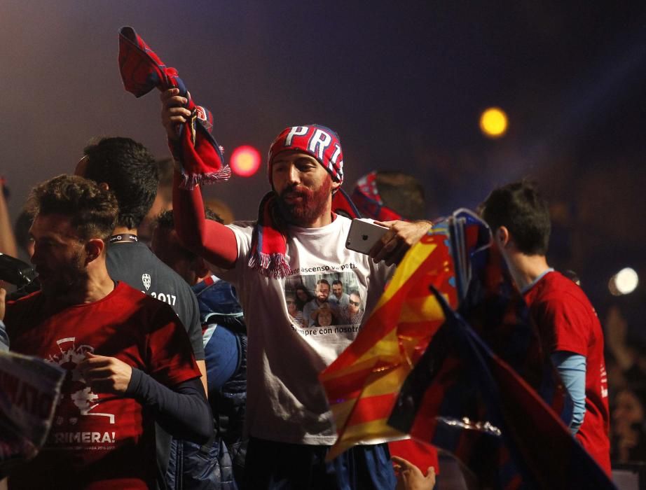 Así celebra el ascenso la afición del Levante UD