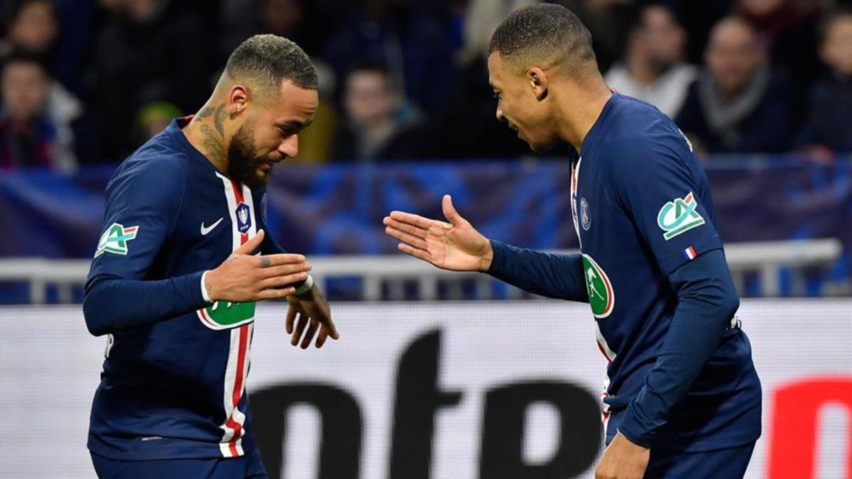 Neymar y Mbappé, los mejor valorados