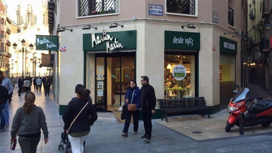 Martín Martín abre su tienda más emblemática en la calle Alfonso I de Zaragoza