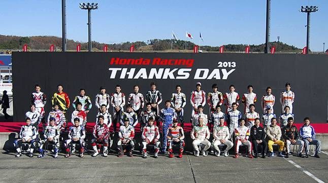 Fotogalería: Homenaje de Honda a sus campeones