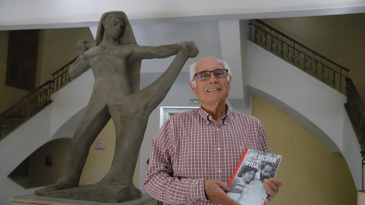 Cándido Jiménez, exsindicalista y autor de 'Memorias de una vida'