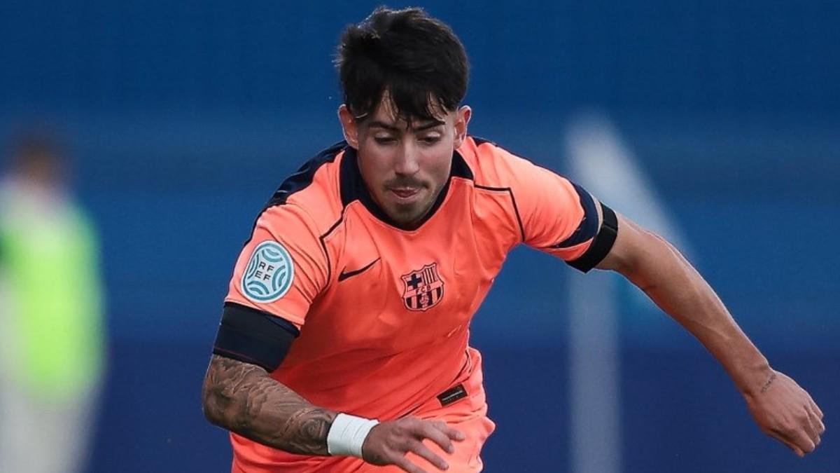 Dani Rodríguez marcó en Barbastro