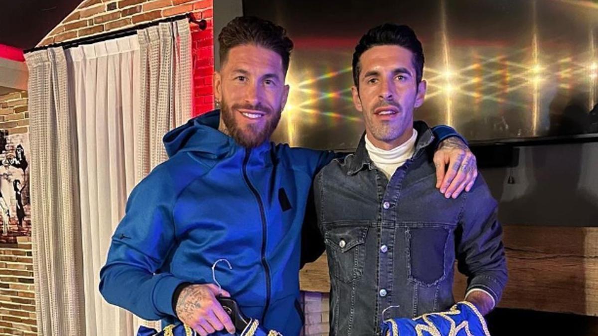 Imagen de la foto de Sergio Ramos y Talavante.