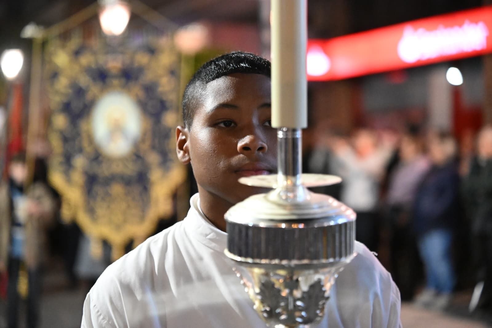 Así ha sido la procesión de La Purísima por las calles de Torrevieja