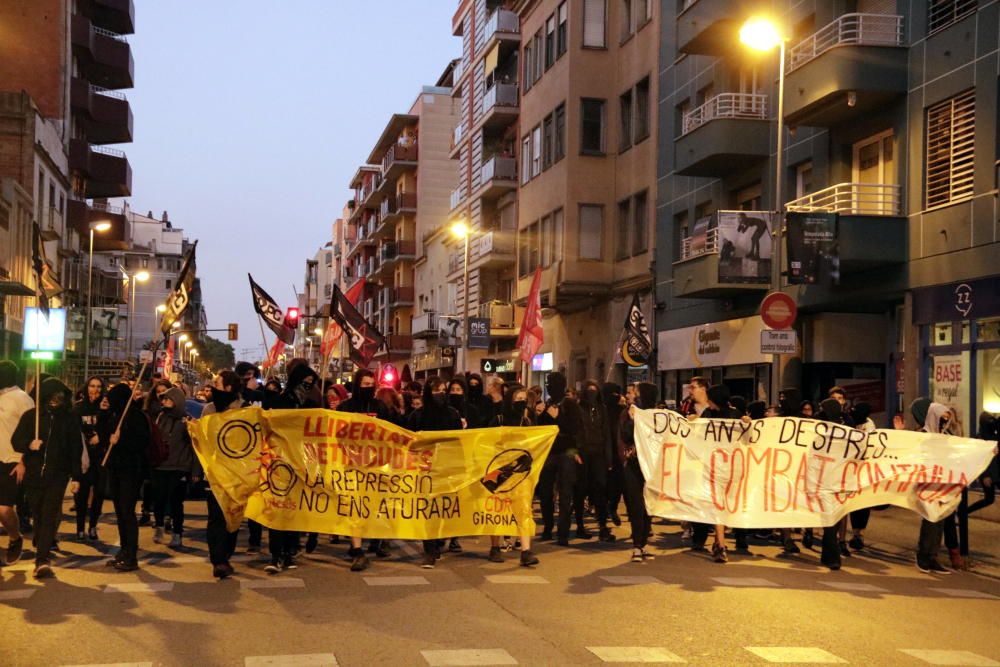 Manifestacions pel segon aniversari del referèndum de l'1 d'octubre