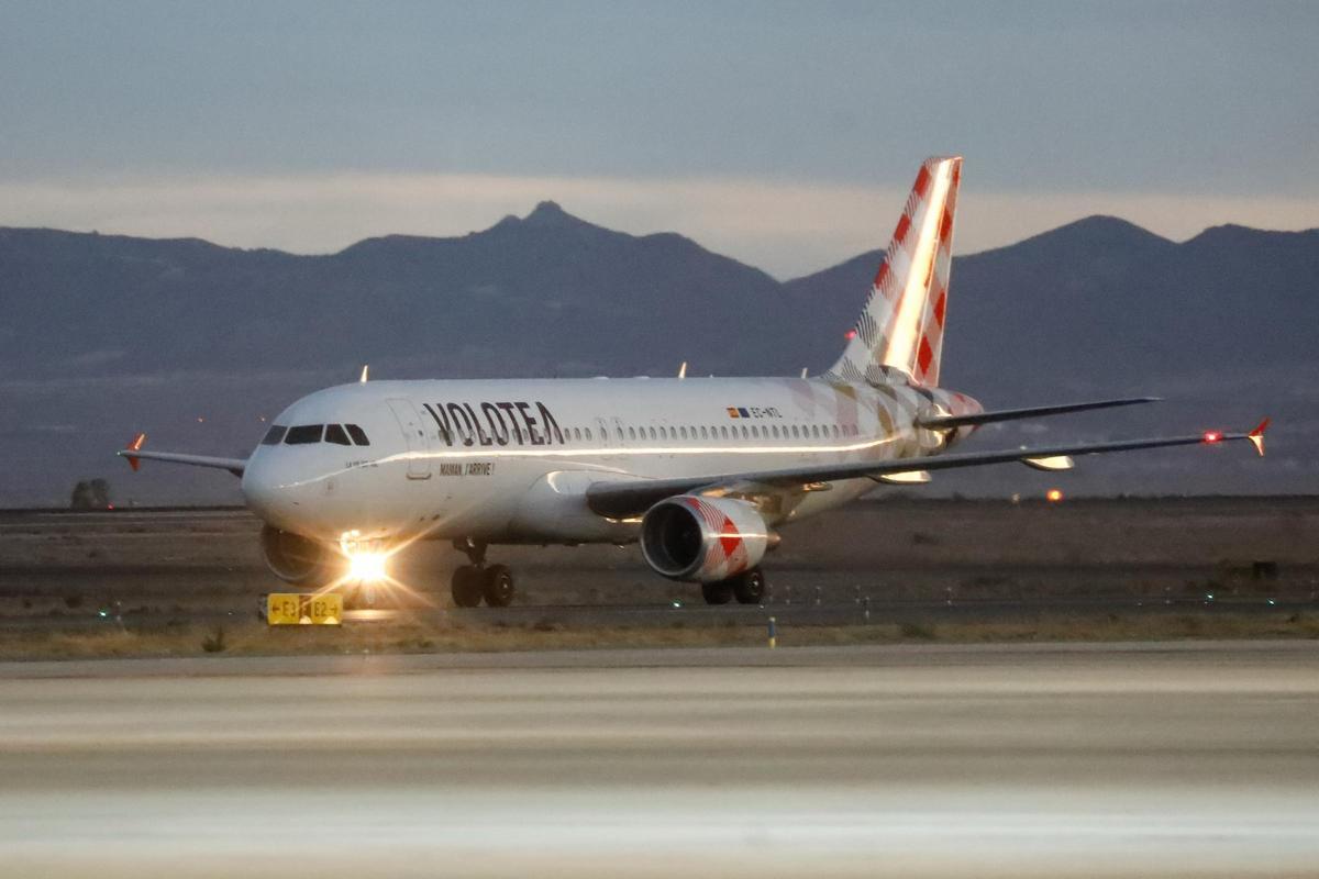 Un avión de Volotea