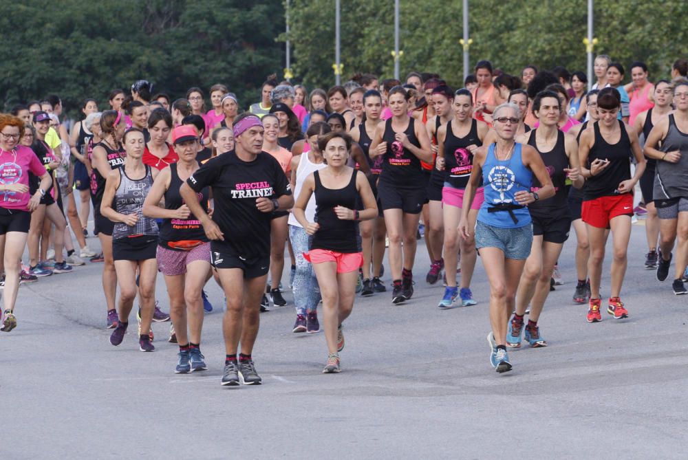 Primers entrenaments de la cinquena Cursa de la Dona